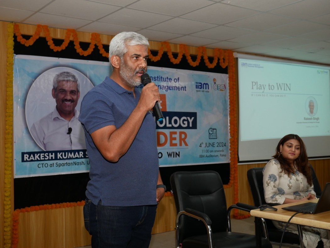 Meet The Leaders - Rakesh K Singh, CTO SpartanNash, USA in IIBM